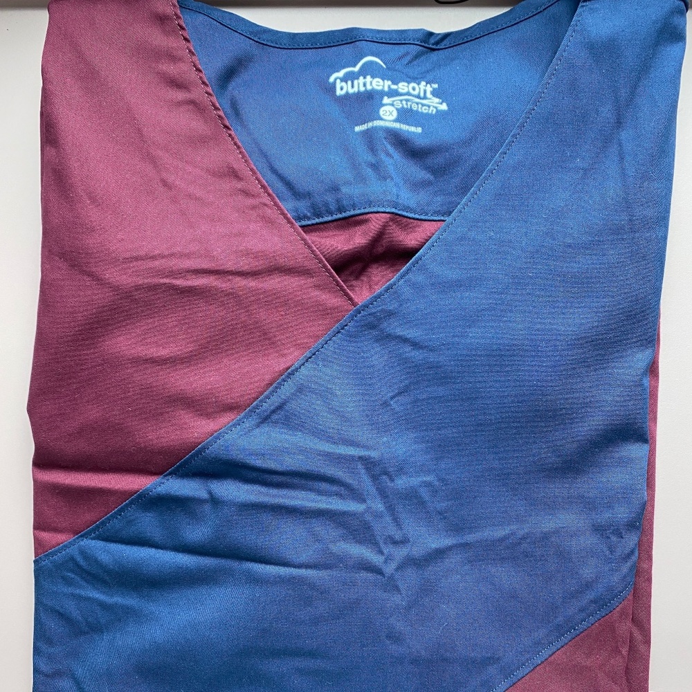 Butter Soft Scrub Top